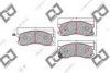 DJ PARTS BP1669 Brake Pad Set, disc brake